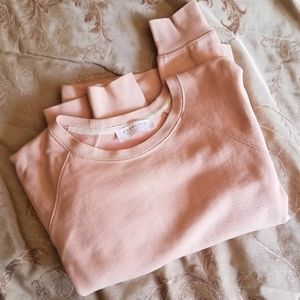 Everlane Terry Sweatshirt XS Pink